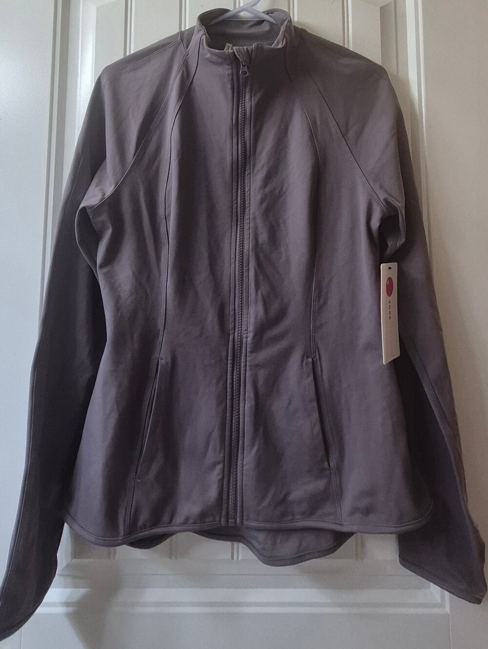 Womens Yoga Warm Up Jacket By Yogoalicious Size Large New With Tags